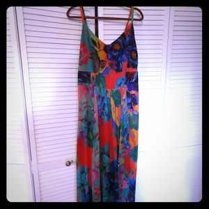High low maxi dress